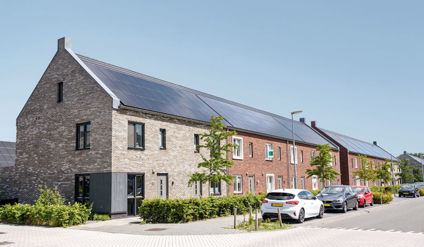 Woningen met duurzame energieoplossingen