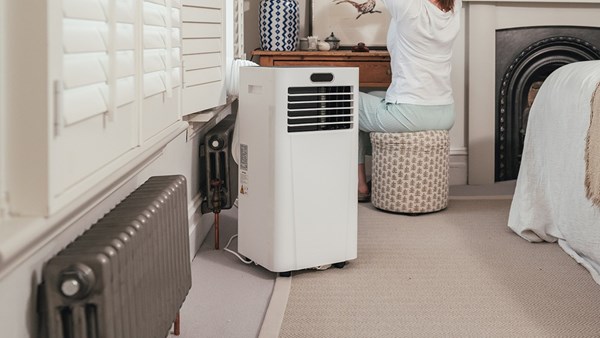 Airconditioningsysteem in een moderne ruimte